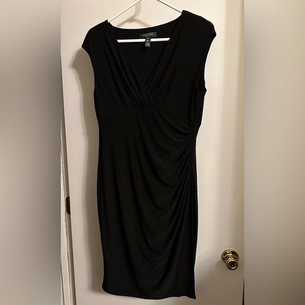 Lauren Ralph Lauren Black Dress Size 14P